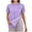 Purple, variant on Post Surgery Shirts for Women Short Sleeve Tear Away Tops Tear Away After Rotator Cuff Shirts Post Shoulder Surgery Shirts Women Chemo Port Adaptive Cloth Red XL