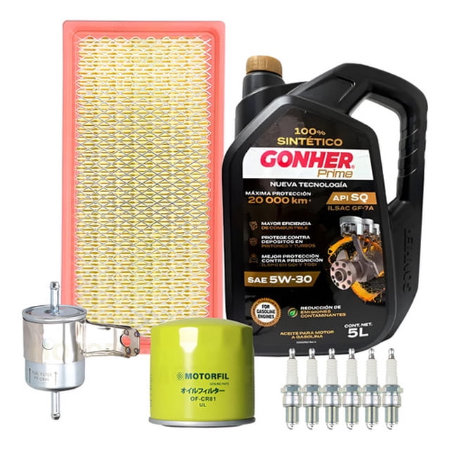 Kit De Afinacion Voyager 1991 Al 1995 3.3 Gonher 5w30