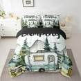 thumbnail image 2 of Erosebridal Camping Bedding Full Size for Teens, Lake House Bedding Sets Full Size, Adventure Decor, Reversible 7-Piece, 2 of 5