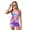 Axolotl, variant on Big Girls Bathing Suits Set Tankini Two Piece with Boyshorts Removable Pads Zebra Art Print Sun Protection Beach