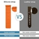 thumbnail image 2 of Correa de reloj magnética de silicona Levamdar 20mm para Galaxy Watch 42mm/46mm Gear S2/S3 Classic/Frontier/Active 2 40mm, 2 of 7