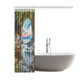 thumbnail image 3 of WOPOP Sea Cave on a Stretch of Rocky Coast Shower Curtain, Sunset Scene Polyester Fabric Shower Curtain Bathroom Sets with Hooks 60x72 Inches, 3 of 3