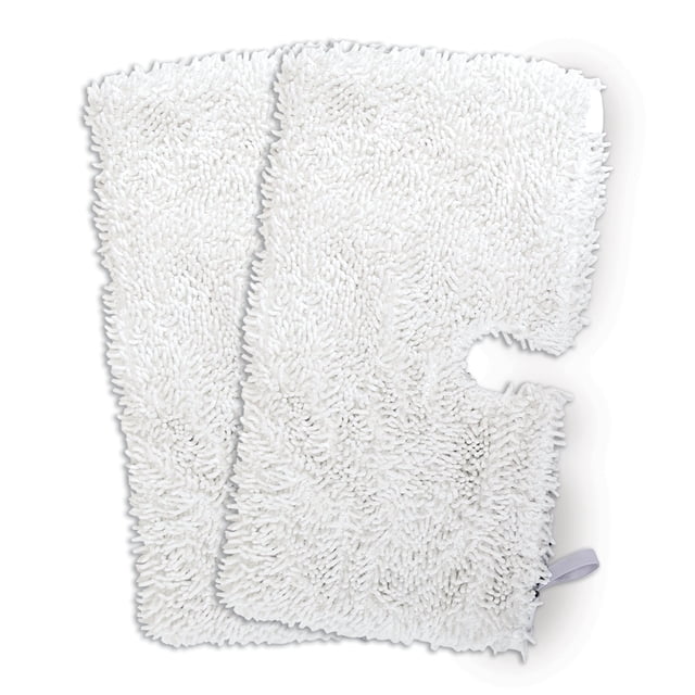 Almohadillas para aspiradora doméstica Steam Mop Shark, blancas, con 2 almohadillas