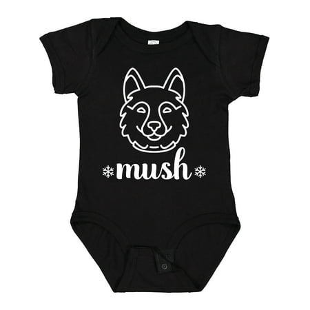 

Inktastic Husky Sled Dog Mush Gift Baby Boy or Baby Girl Bodysuit