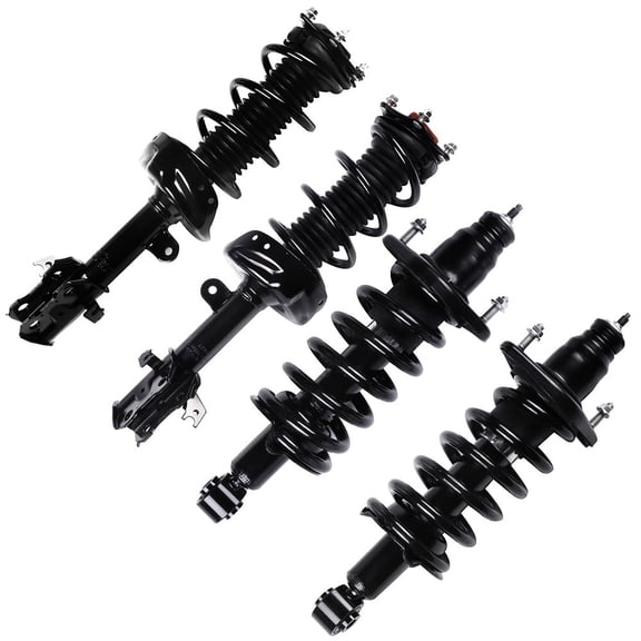 SCITOO Shock Struts Replacement Complete Assembly Front and Rear Pair Fit for 2007-2011 for Honda CR-V Quick-Strut Complete Strut Assembly