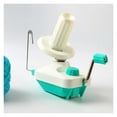 thumbnail image 2 of Hand Operated Yarn Winder Fiber Wool Manual Handheld Winder Machine String Ball Portable ,Yarn Tabletop Clamp, 2 of 8