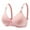 01 Pink, variant on Weiqiqre Womens Underwear Cotton Lightweight Wireless Microfiber Bras for Girls, Seamless Molded Everyday Bra