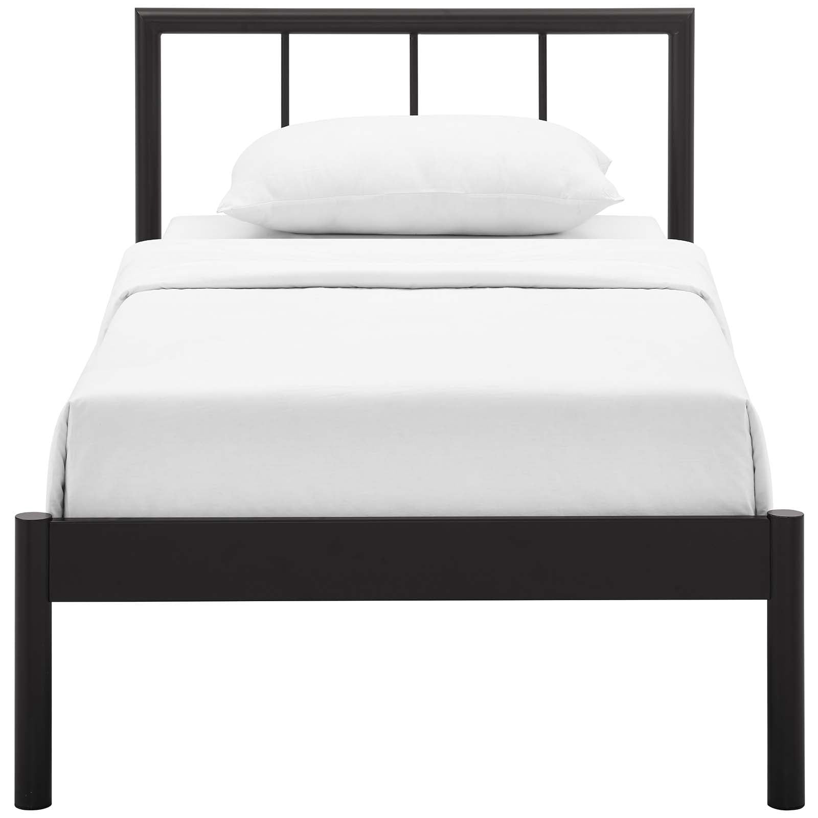 Gwen Twin Bed Frame - Brown