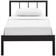 thumbnail image 6 of Gwen Twin Bed Frame - Brown, 6 of 6