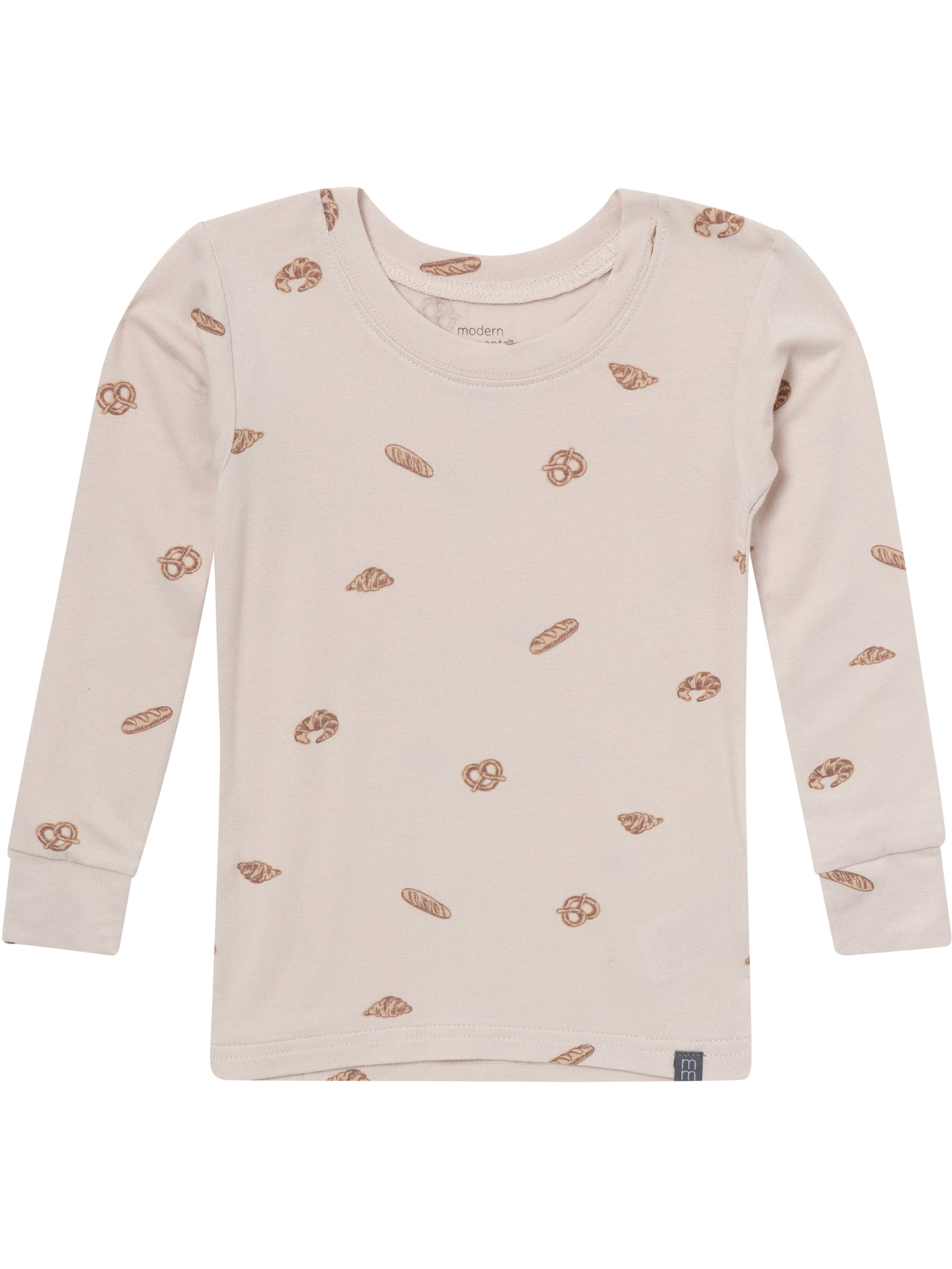 Modern Moments by Gerber Toddler Neutral Super Soft Pajama Set, 4-Piece, Sizes 12 Months-5T