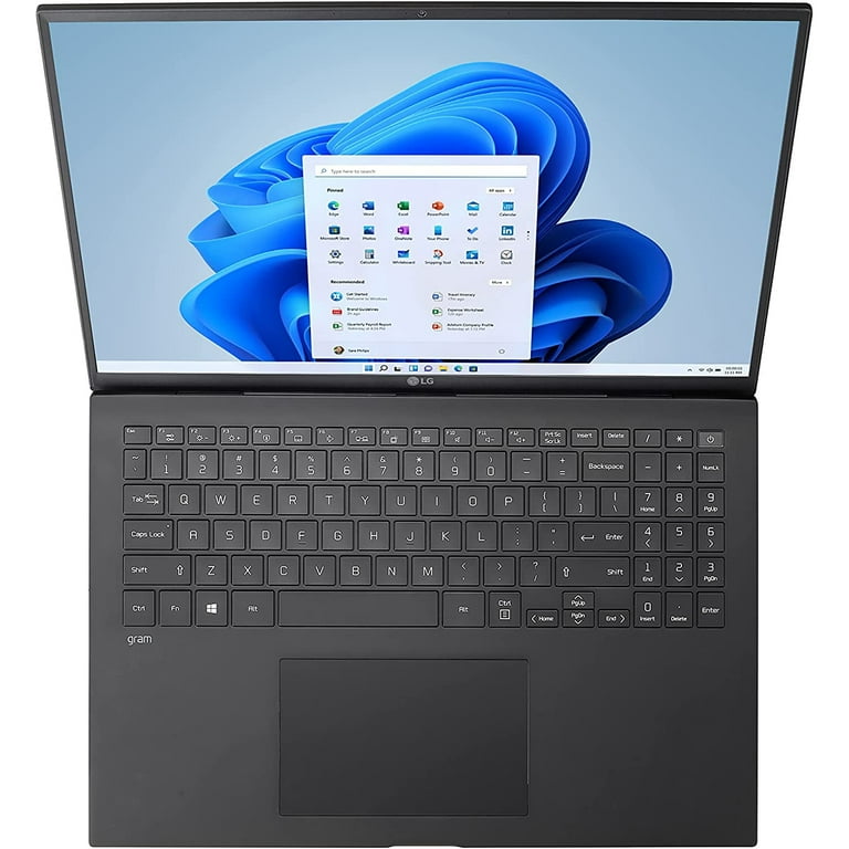 LG - gram 16” WQXGA IPS Laptop Intel Evo Platform 11th Gen Intel