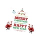 thumbnail image 5 of DIY Navidad De Pared De Cristal De Ventana Calcomanías Del Murales año Decoraciones De Navidad Para Tie F Soledad Adhesivo de pared navideño, 5 of 10