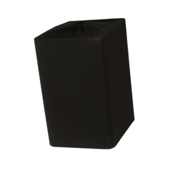 Cubierta a prueba de polvo para altavoz, color negro, resistente a rayones, protección versátil, fácil de usar, portátil, resistente, protector de 15x15x55cm