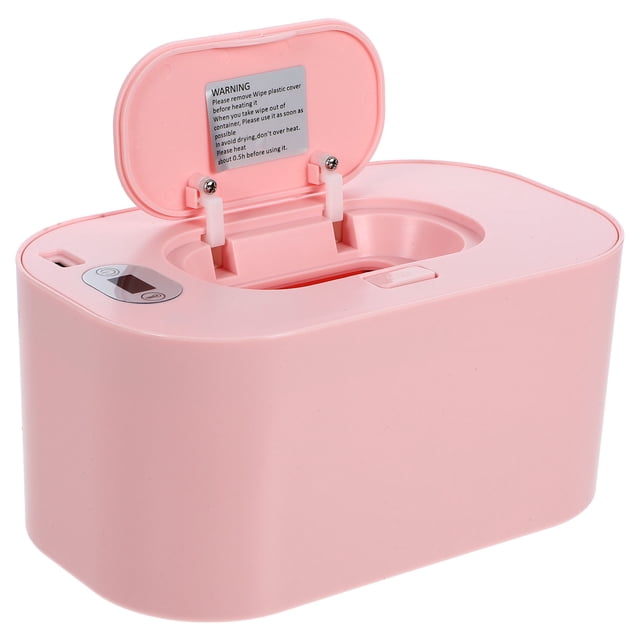BESTYASH Lingettes Nettoyantes Réchauffeur Tissu Humide Réchauffeur ABS Rose Ménage Lot de 1