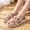 Khaki, variant on Christmas Womens Slippers, Christmas Pattern Flannel Upper Slippers, Soft Memory Foam Insole, Non-Slip Indoor Slippers, Christmas Stocking Stuffers for Women, Blue, Size:46