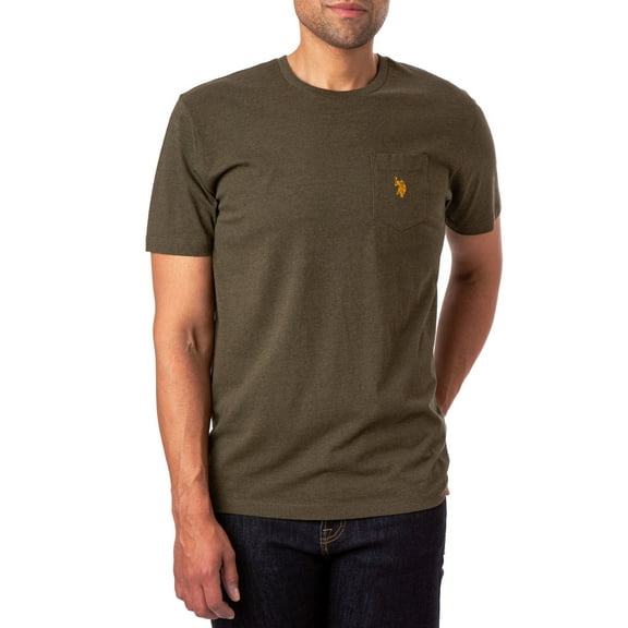 U.S. Polo Assn. Men's Crew Neck Pocket T-Shirt