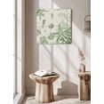 thumbnail image 4 of Wall Art Prints, Sage Green Starfish Framed Canvas Prints for Bedroom Living Room Bathroom Office, Coastal Nautical Seahorse Conch Gallery Wrap Wall Art Poster for Gifts Home Decor 8"x8", 4 of 8