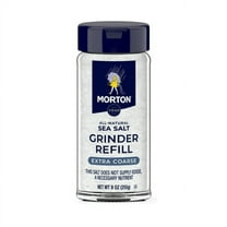 Morton Sea Salt Extra Coarse Grinder Refill, 9 Ounce - Pack of 1