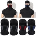 thumbnail image 3 of [Men Women Windproof Motorcycle Full Face Mask][Under Helmet Liner Skull Caps] [Moisture Wicking Winter Thermal Cycling Cap for Men & Women] [ Cycling, Biking, Skiing, Outdoor Sports Beanie Hats], 3 of 4