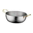 thumbnail image 5 of Baoblaze Korea Ramen Pot Double Ear Noodles Cooking Pot for Camping Restaurant Picnic 18cm, 5 of 8