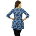 thumbnail image 6 of Phagun Women Wear Casual Kurta 3/4 Sleeve Top Short Kurti Cotton Clothing Blouse, 6 of 6