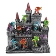 thumbnail image 3 of Medieval Mini Dragons Guarding King's Landing Castle Fortress Display Statue Set, 3 of 10