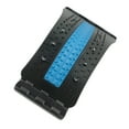 thumbnail image 3 of Tabla masajeadora de espalda con nivel ajustable, plataforma para columna vertebral, 4 niveles, azul y negro, 3 of 14