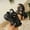Black, variant on Women 's Platform Wedge Sandals Open Toe Adjustable Ankle Strap Chunky Heel Womens Platform Chunky Heels Sandals Gladiator Ankle Strap Heels Lug Sole Black Women Sandal