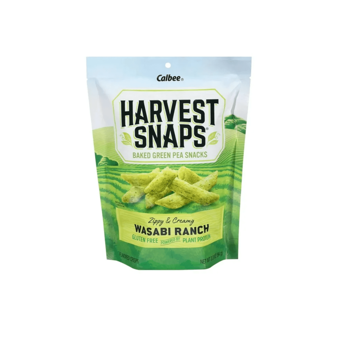 Variety Pack Harvest Snaps Veggie Chips, 4 Flavor Combo - White Cheddar, Zesty Ranch, Tomato Basil, Black Pepper, Gluten-Free, Protein-Packed, Healthy Snacking, 4-Pack - Perfect for Lunches