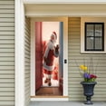 thumbnail image 1 of Holiday Party Santa Door Cover Decorative Tapestry for Festive and Entryway Styling, 1 of 5