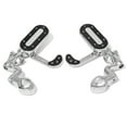 thumbnail image 3 of 7/8" 1" 1.25" Chrome Highway Foot Pegs For Harley Touring Road King Street Glide Electra Glide FLHTCU FLHTK FLHT FLHTP FLHTC FLHX Fat Bob FXEF Fat Boy FLSTF EFI FLSTFI FLSTFB Forty Eight XL1200X, 3 of 4
