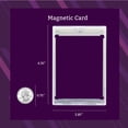 thumbnail image 2 of /CARD·DICT Porta tarjetas magnético 25 piezas 6.4 x 8.9 cm, 2 of 3