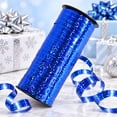 thumbnail image 2 of Blue Holographic Curling Ribbon, Shiny Balloon Ribbon and Gift Wrapping Ribbon for Birthday, Wedding and Party Decor, 2 of 5