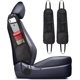 thumbnail image 1 of Organizador lateral para asiento de automóvil (paquete de 2), bolsa de almacenamiento para colgar en el asiento del automóvil, se adapta a la mayoría de los asientos delanteros del automóvil, bolsillo de red para el asiento del automóvil para teléfono con bolsillo con cremallera negro Sailing Electrónica, 1 of 5