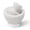 White, variant on Radicaln Marble Mortar and Pestle Set Black 4.5 inches Handmade Garlic Crusher for Kitchen Accessories and Grinder Bowl, Mini Mortar and Pestle for Kitchen, Herb Grinder Spice Grinder
