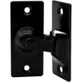 thumbnail image 2 of Cerradura de puerta abatible de 90 grados, cerradura de puerta de granero, cerradura de ángulo recto, cerradura de puerta de arco dedicada (negra), 2 of 5