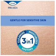 TENA ProSkin Cleansing Cream Cream Rinse-Free Body Wash Tube Mild Scent 16.9 oz. 64430 10 Ct