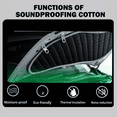 thumbnail image 4 of Car Front Engine Hood Pad For Toyota Camry 2012-2017, Heat Sound Insulation Mats Cotton Front Hood Engine Mat Pad Flame Retardant Insulation Cotton Fireproof Cover-D, 4 of 7