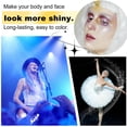 thumbnail image 5 of Body Glow Enhancer, Suitable for Festivals, Dates, Parties, 3.38 fl oz - Silver, 5 of 9