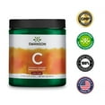 thumbnail image 2 of Swanson Vitamin C Powder 100% Pure Ascorbic Acid, Immune System Support, Skin Health, Cardiovascular Health, Antioxidant Supplement 1000 mg (per serving) 1 lb. 454 g (3 Pack), 2 of 8