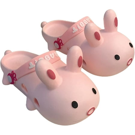 

DabuLiu House Slippers Unisex Cute Rabbit Bunny Summer Cartoon Sandals Kawaii Women s Home Couples Thick Bottom Animal Slippers