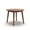 Rustic Brown, variant on Bowery Hill Modern 40" Round Drop Leaf Dining Table in Brown