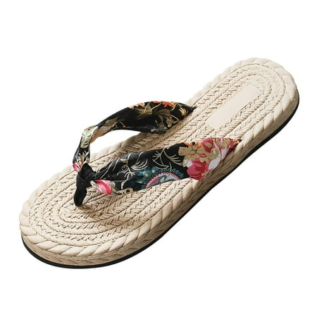 

adviicd Flip Flops for Women Summer Shoes Women Flip Flops Bohemian Cloth Summer And Flip Flops Belt Fashion Flip Flip Flops for Women Casual Summer