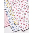thumbnail image 3 of Luvable Friends Infant Girl Cotton Gowns, Floral, Preemie/Newborn, 3 of 4