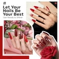 thumbnail image 3 of Set de esmaltes de uñas en gel Modelones, 6 colores rojos, 7 ml, San Valentín, 3 of 7
