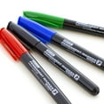 thumbnail image 6 of BAZIC Permanent Marker Fine Line Assorted Color Markers (5/Pack), 2-Packs, 6 of 7
