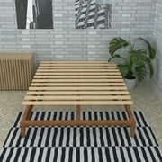 Continental Sleep, 0.75” Horizontal Mattress Support Wooden Slats, Twin