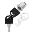MANLINGDA 1 Set Toilet Paper Dispenser Lock And Keys Set Commercial