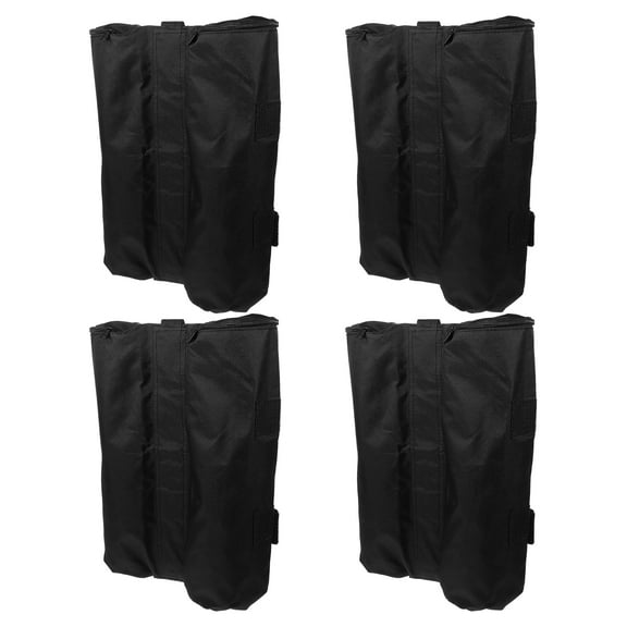 4 Pcs Parasol Sandbags Tents Beach Canopy Sunshade Weights Outdoor 600d Oxford Cloth