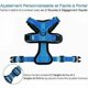 thumbnail image 5 of Arnés para Gatos Correa Ajustable para Perros pequeños Azul XS Arnés para Gatos Reflectante Collar Camiseta sin Mangas Transpirable para Mascotas Gatos Clip Superior con Correa, 5 of 5